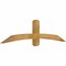 Ekena Millwork Bellingham Rough Sawn Timber Gable Bracket, Western Red Cedar, 72"W x 18"H x 4"D x 4"F, 6/12 Pitch GBW072X18X0404BEL00RWR - alternate 3